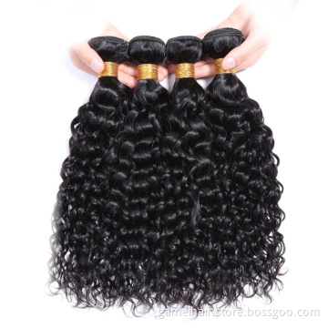 China wholesale unprocessed virgin brazilian cuticle aligned raw hair deep wave hair
